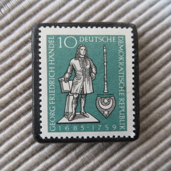ドイツ　切手ブローチ9312の画像