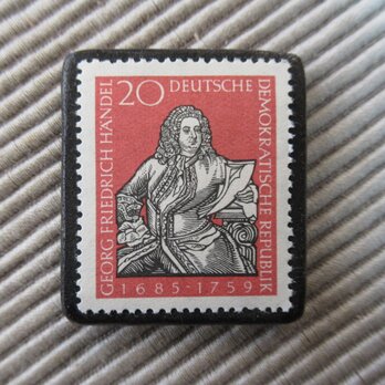 ドイツ　切手ブローチ9313の画像