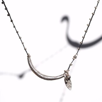 -Karensilver- braid necklaceの画像