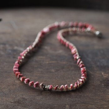 -Thulite- braid necklaceの画像