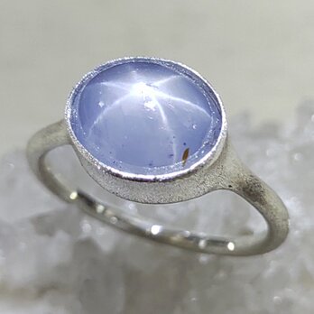 雪の妖精＊star sapphire 925 ringの画像