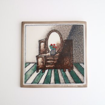 ARABIA   / Helja ヘルヤ  / ウォールプレート 陶板 No.4717の画像