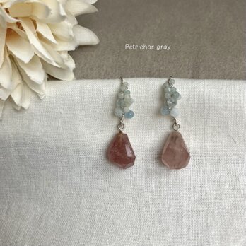 Frott：pink epidote ＋ amazonite ＋ tourmalineの画像