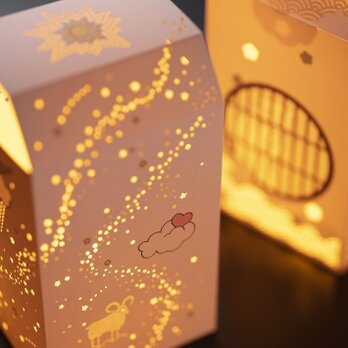 「夜間飛行」ペーパー行灯の画像
