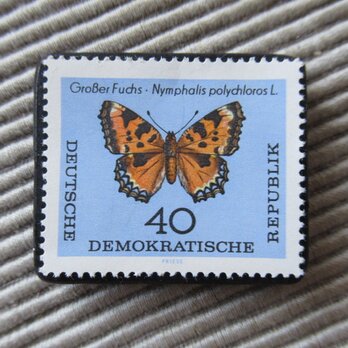 ドイツ　蝶切手ブローチ9409の画像