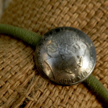 ＃H28 Australia Coin Hair Elasticの画像