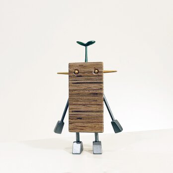木製ロボット 「オレガノ」の画像
