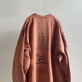 ヴィンテージライクロンT / sheep dog / ユニセックス / ベイクドオレンジの画像