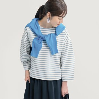 3色 上質な大人カジュアル Tシャツブラウス 接触冷感 紫外線防止 綿  九分袖 ●COCO-LUXE-BD●