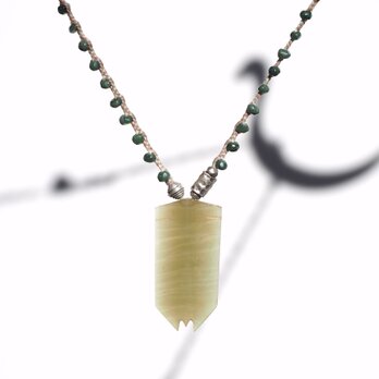 -Cicada jade- braid Pendantの画像