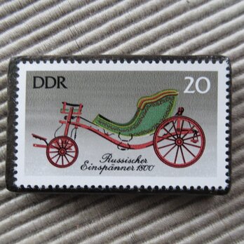 ドイツ　切手ブローチ9449の画像