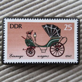 ドイツ　切手ブローチ9450の画像