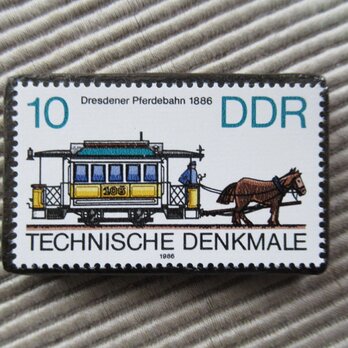 ドイツ　鉄道切手ブローチ9460の画像