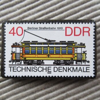 ドイツ　鉄道切手ブローチ9462の画像