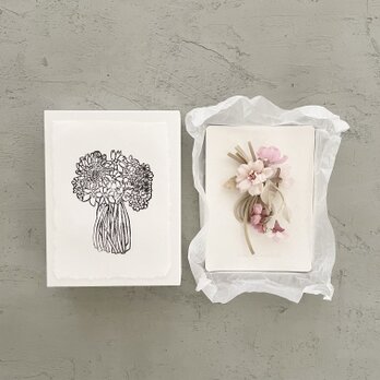 『　桜結び　』suMire-bouquet布花コサージュの画像