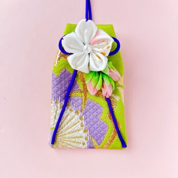 （紫桜）元巫女が作る花のお守り袋の画像
