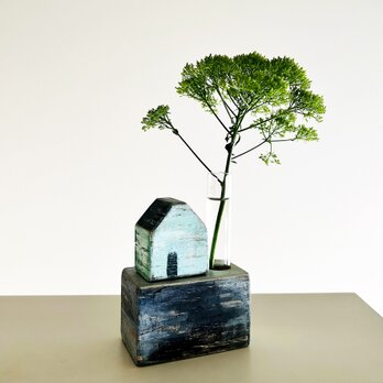 「home」一輪挿しの画像