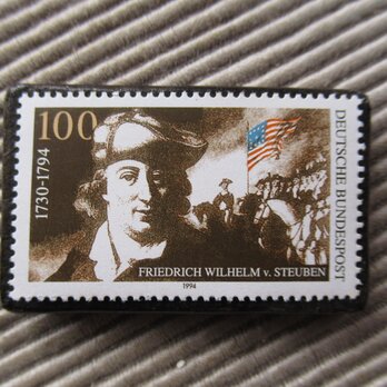 ドイツ　切手ブローチ9501の画像
