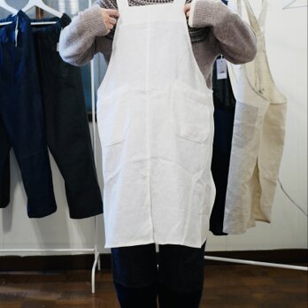 PUT APRON c/# WHITEの画像