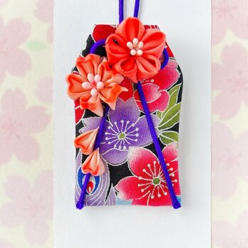 （艶桜）元巫女が作る花のお守り袋の画像