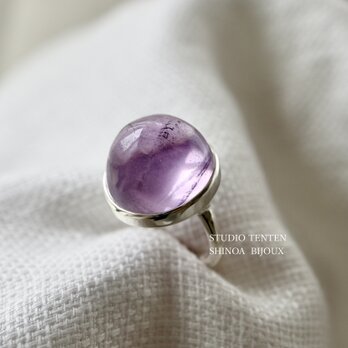 [grape風味のpink amethyst]ringの画像