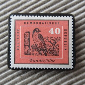 ドイツ　切手ブローチ9526の画像