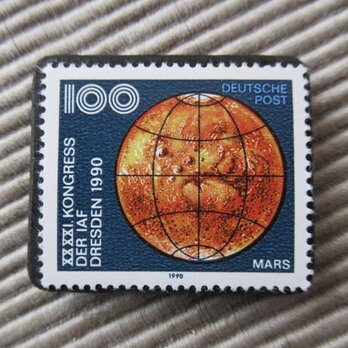 ドイツ　切手ブローチ9530の画像