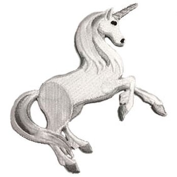 アップリケワッペン ユニコーン 一角獣 W-0970 ペガサス　馬　の画像