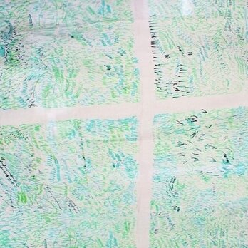 crosshill fabric 綿ローン プリントファブリック 幅110×100cmの画像