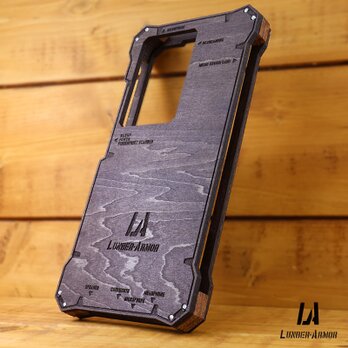 OPPO A79 5G ケース 木製 ウッド wood case 木 本革 耐衝撃 オリジナル タイプ1の画像