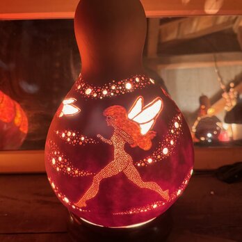 ひょうたんランプ　妖精モチーフの画像