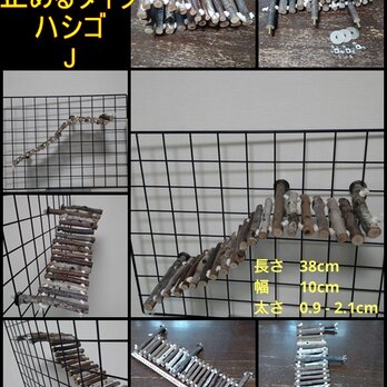 小動物、鳥おもちゃ（TOY-03-011)　ハシゴ鳥用品Ｊの画像