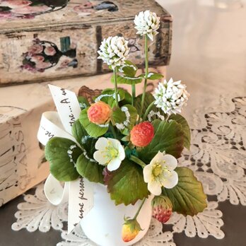 ☆クレイフラワー作品（花摘みー5）☆の画像