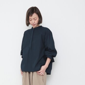 Vertical shirts / navyの画像