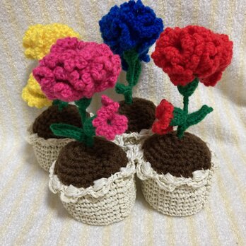 枯れない花束！カーネーション【商品番号:2404-2】