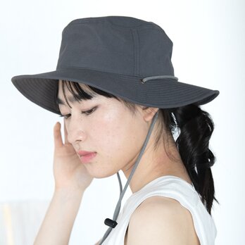 榊（サカキ）染めサファリハット　Mサイズ【Organic Cotton】の画像
