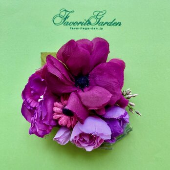 Corsage de bouquet de sept fleursの画像