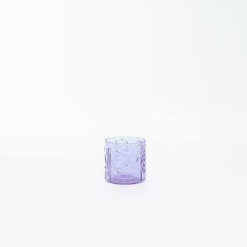 Flora｜shot glass φ5.2cm｜amethystの画像