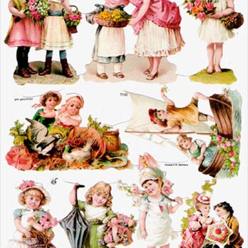ドイツ製クロモス 春の子供たち ラメなし  DA-CH019の画像