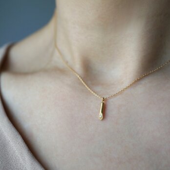 K18 Twig Necklace / Diamondの画像