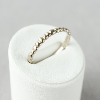 K18WG Tsubu Ring/Semi Matte Finish *の画像