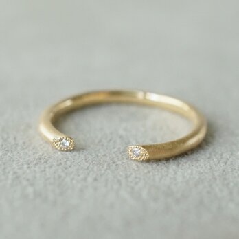 K18 Twig Ring/Fork *の画像