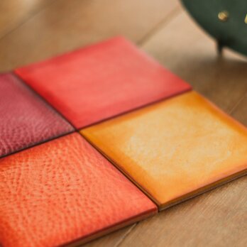 《CERETTA》Leather Tile《12colors》の画像