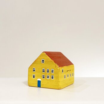 木製オーナメント・小さな家 E  - Little house E -の画像