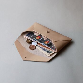 ミニマム長財布 ENVELOPE (BEIGE)の画像