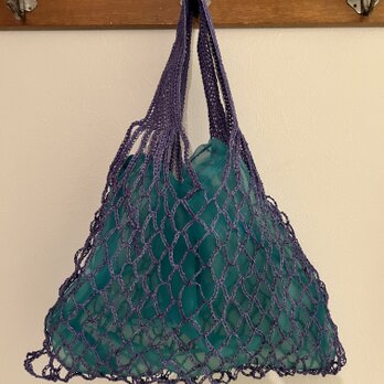 JELLYFISH bag  紫×緑の画像