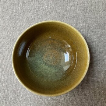 黄瀬戸釉どんぶり鉢の画像