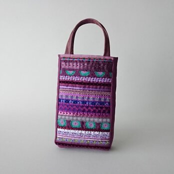 purple ribbon mini bagの画像