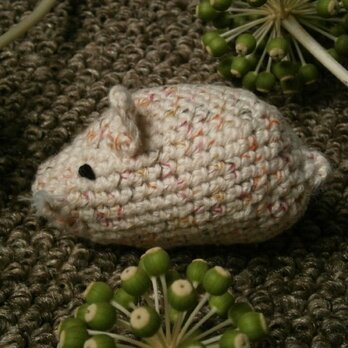 【Sold】ネズミのような編みぐるみの画像
