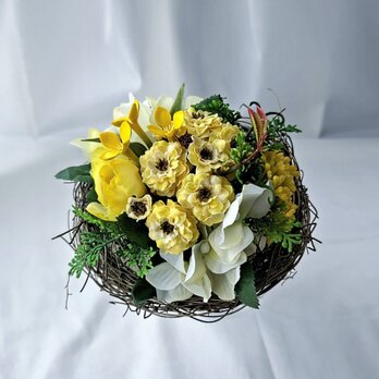 mini bouquet （yellow）の画像